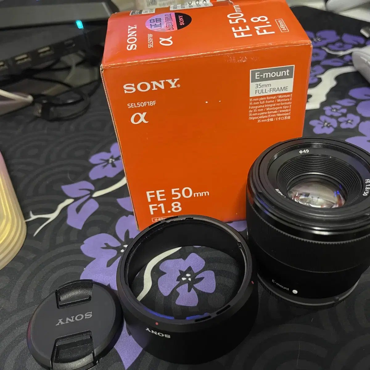 소니 렌즈 FE50mm F1.8 (직거래 250.000원)