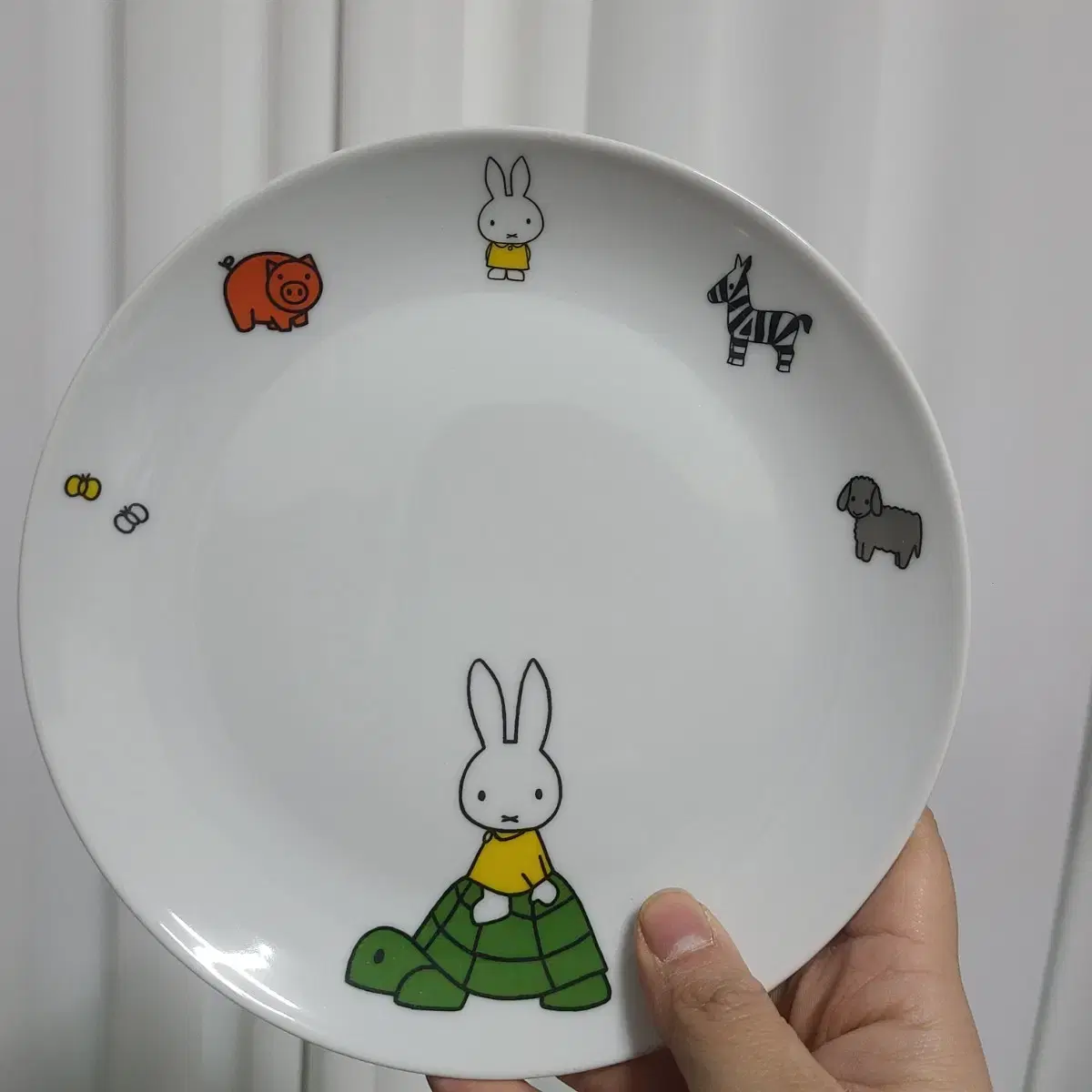 미피 miffy 토끼 플라이트 접시 거북이 굿즈 캐릭터 빈티지 소품 식기