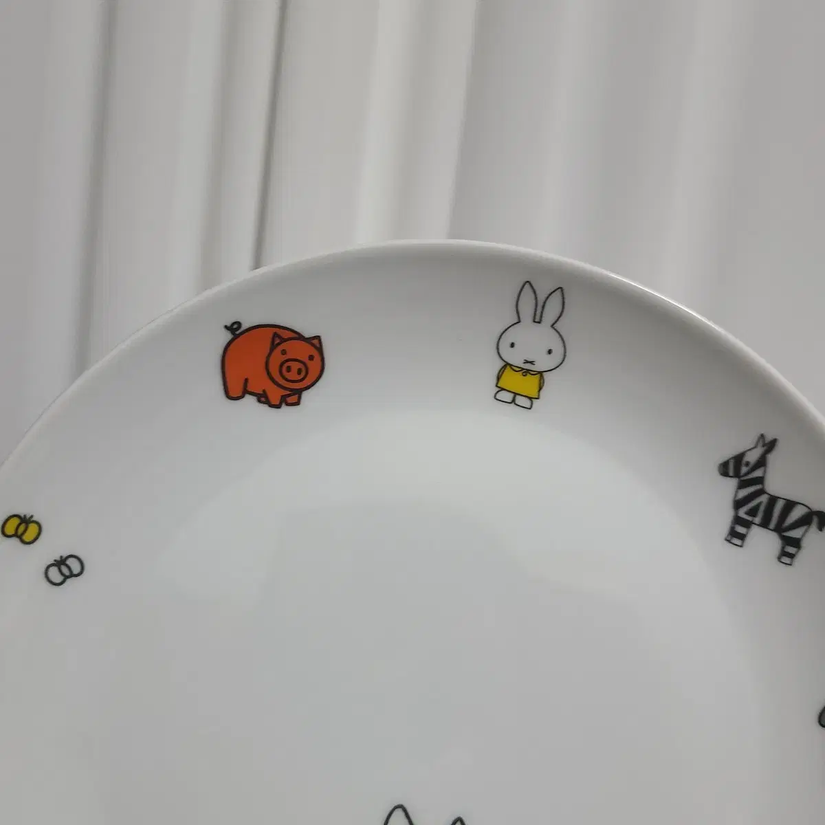 미피 miffy 토끼 플라이트 접시 거북이 굿즈 캐릭터 빈티지 소품 식기