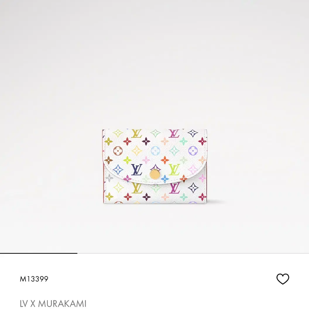 LV x TM 루이비통x무라카미 타카시 20주년 M13399 카드 코인지