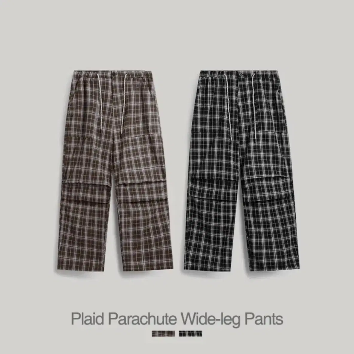 인플레이션 Le Miel Check Banding Pant