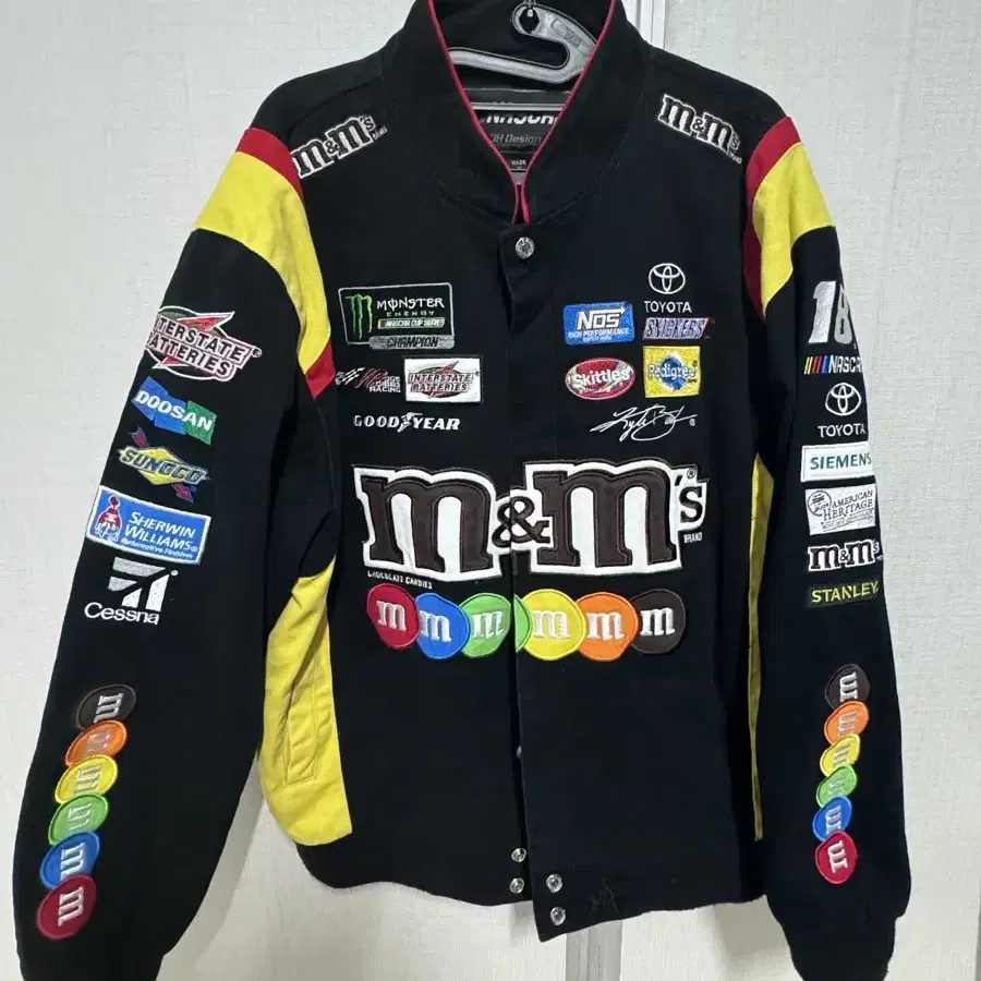 제프 해밀턴 나스카 m&m 레이싱 자켓 L Size