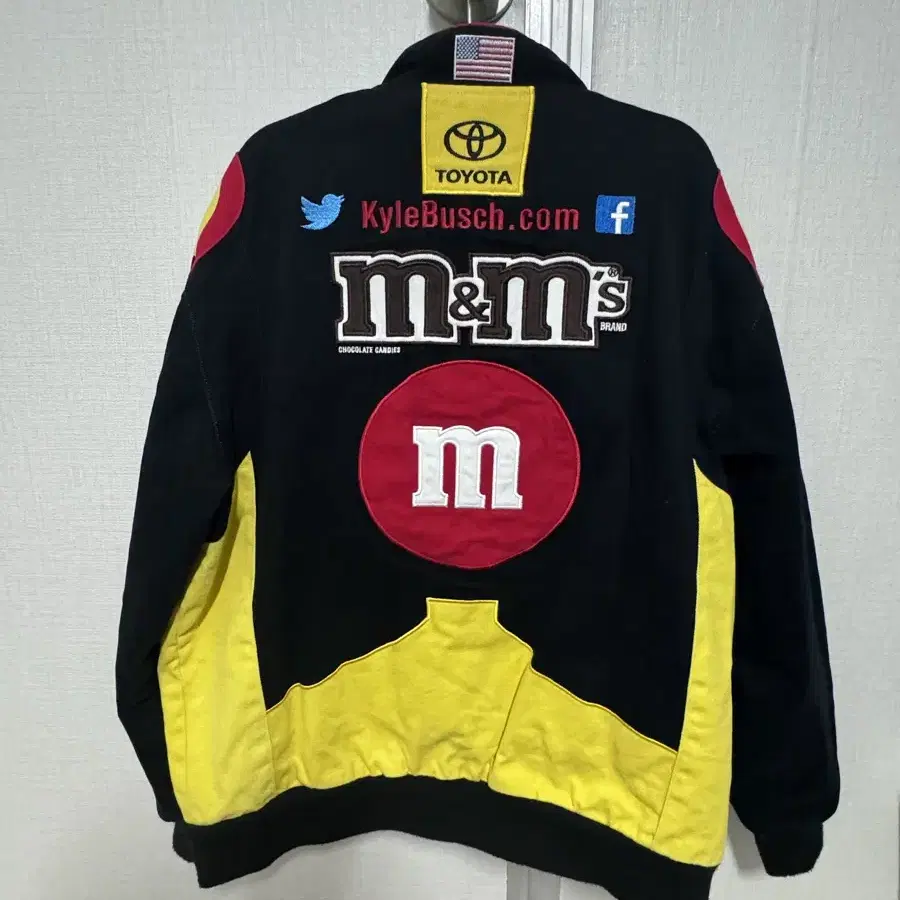 제프 해밀턴 나스카 m&m 레이싱 자켓 L Size