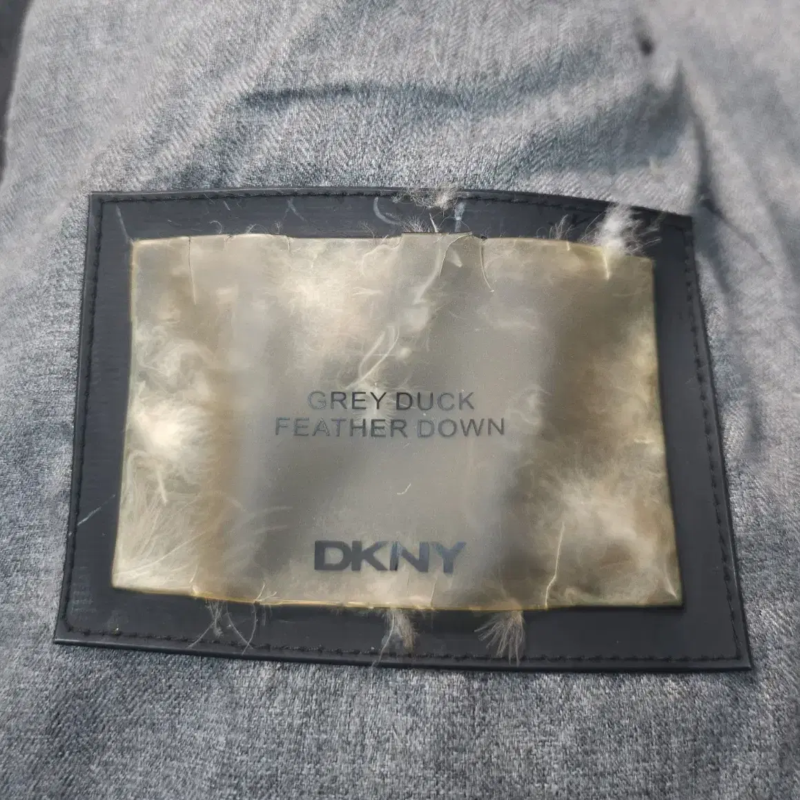 DKNY 덕다운패딩 100