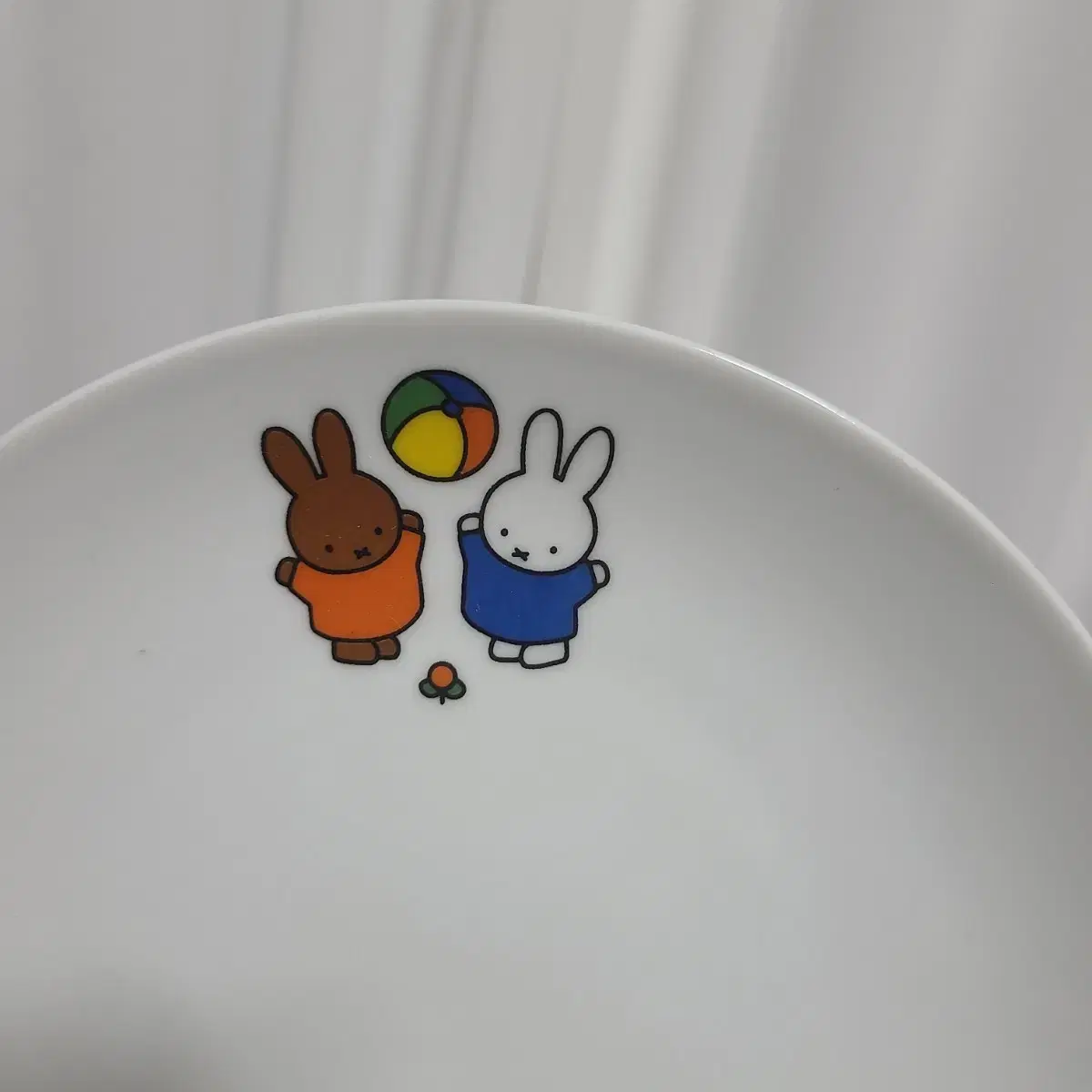 미피 miffy 토끼 플라이트 접시 친구들 굿즈 캐릭터 빈티지 소품 식기