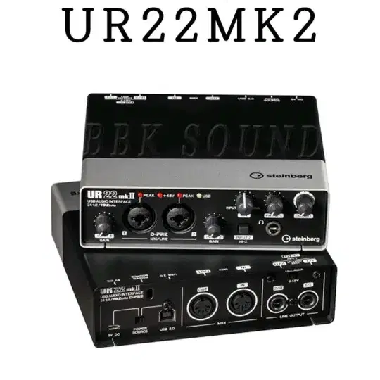 레코딩 ur22mk2