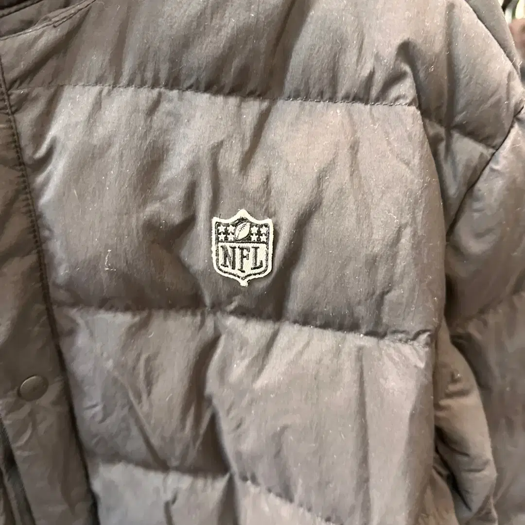 NFL 패딩 블랙 L 100 사이즈