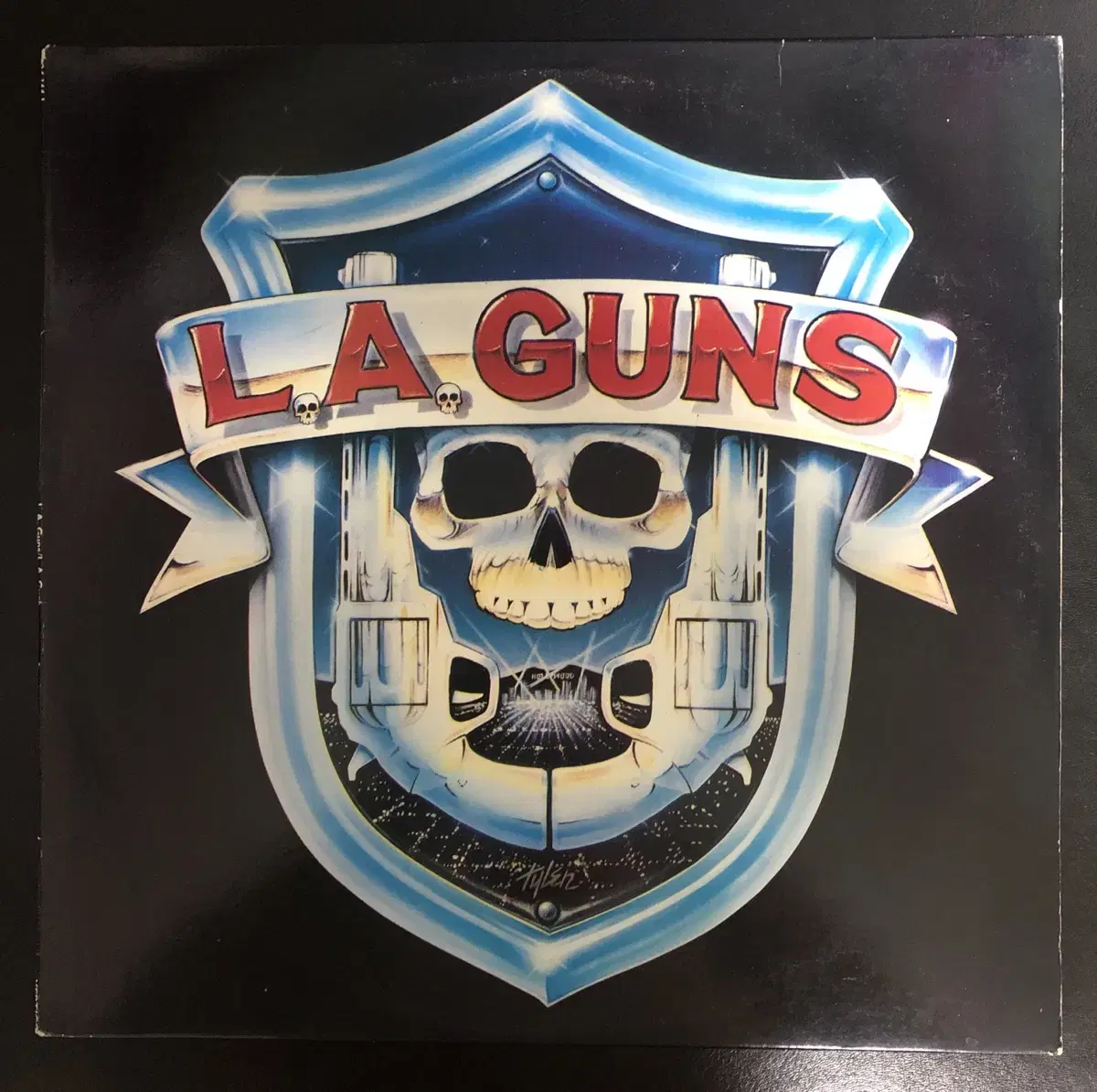 L.A. GUNS 1집 LP US원반 엘에이건즈