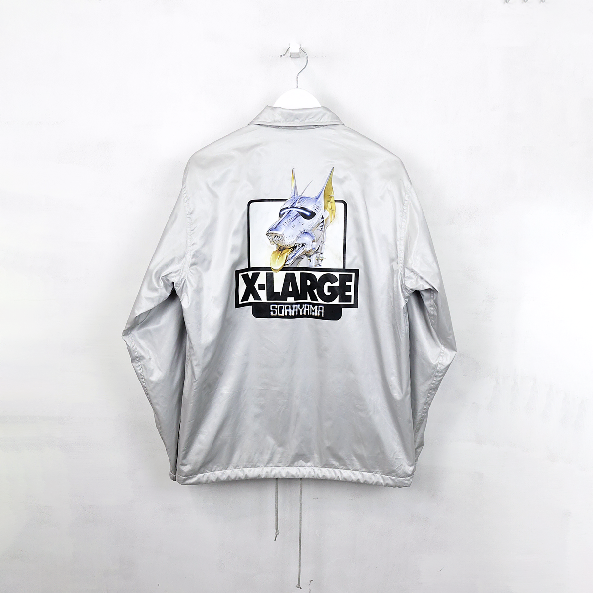 SORAYAMA XLARGE NYLON COACH JACKET M