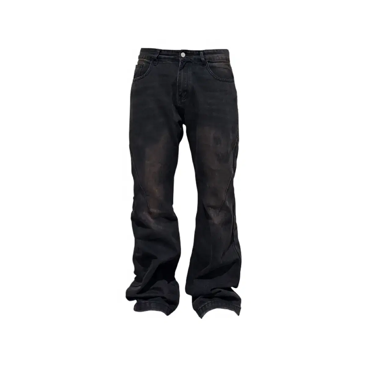 [2] Aoyori Sahi Flare Pants Mud Black