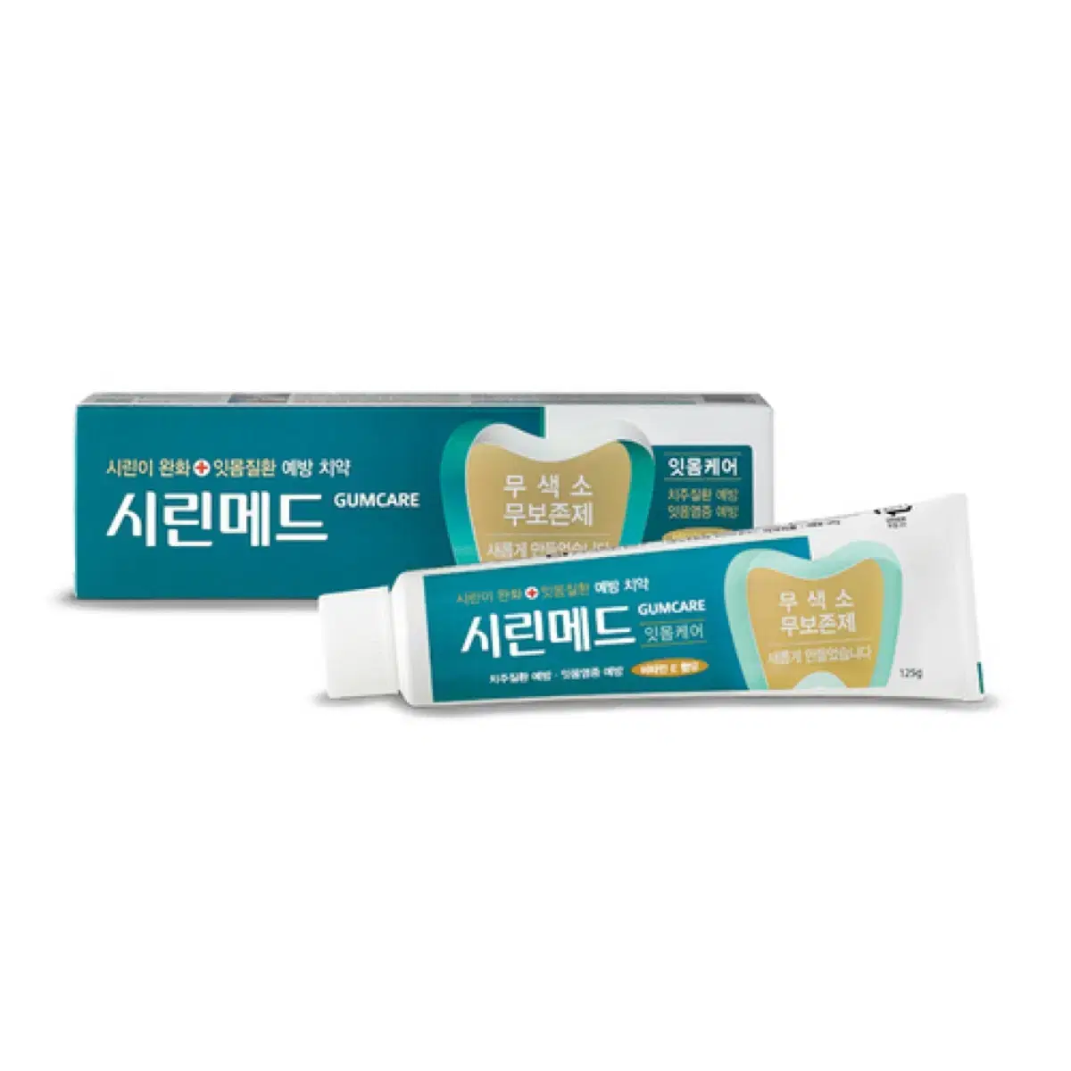 부광약품 시린메드 검케어 치약 125g x3