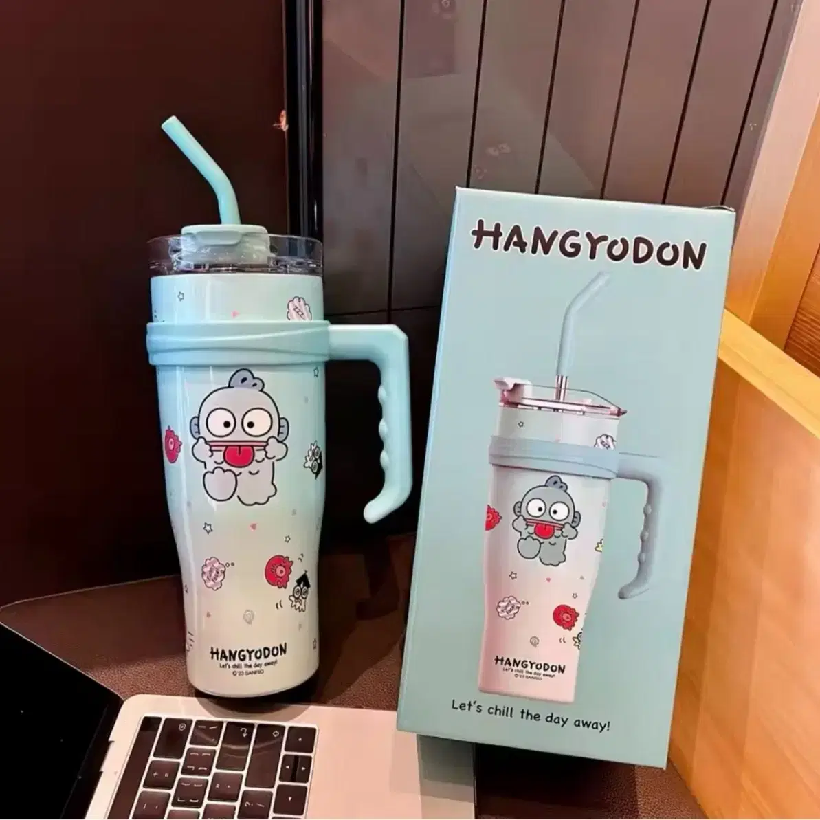 케릭터  보온.보냉 물통1200ml