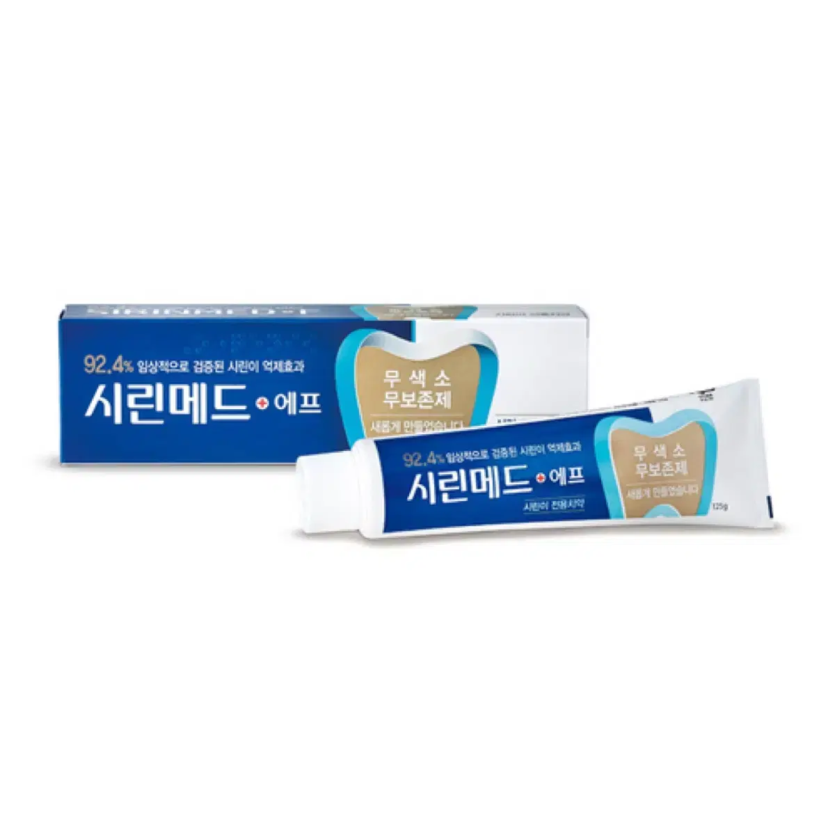 부광약품 시린메드 에프 치약 125g x4