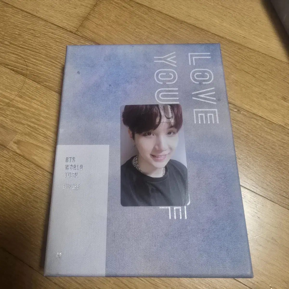 방탄 럽셀 유럽 dvd 윤기 포카포함 풀셋양도.  bts suga