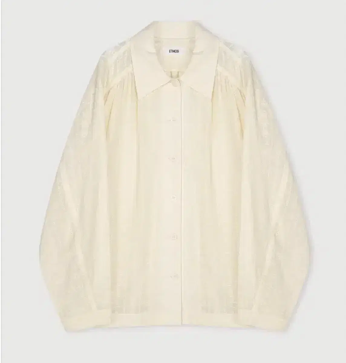 에토스 broderie shirt