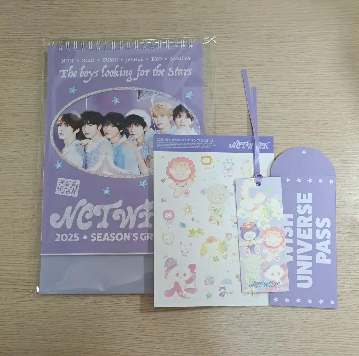 NCT WISH seasons greetings Diary Calendar