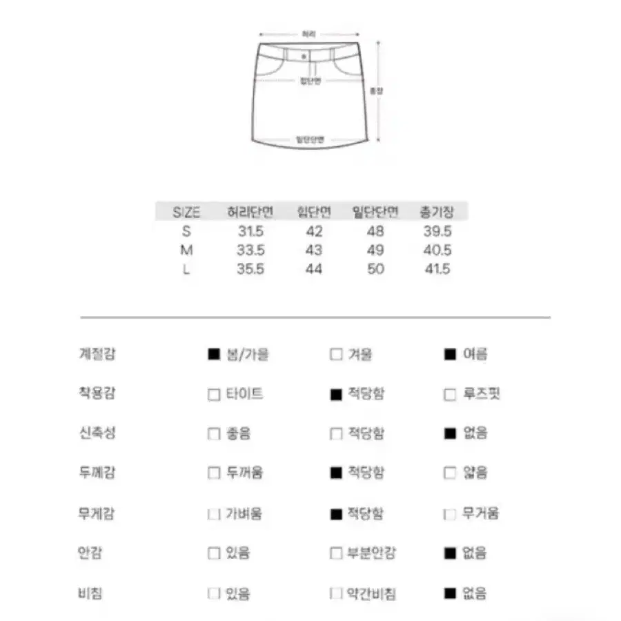 오하 A라인 빈티지 워싱 데님 청 스커트 진청 에이블리