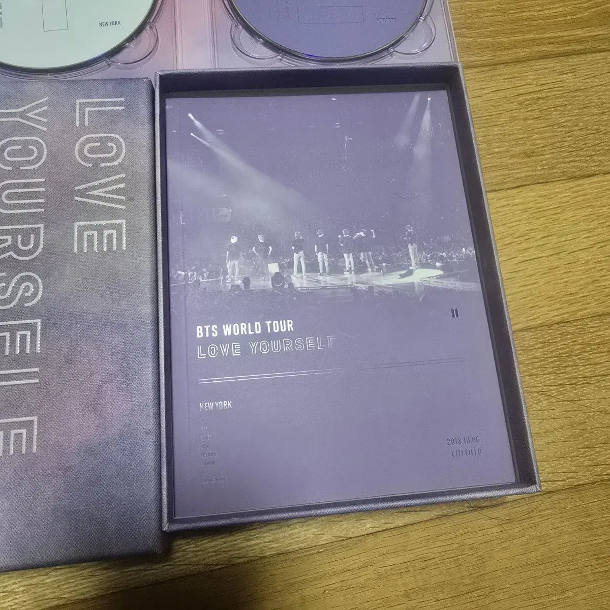 방탄 럽셀 뉴욕 dvd 남준 포카포함 풀셋양도.bts RM