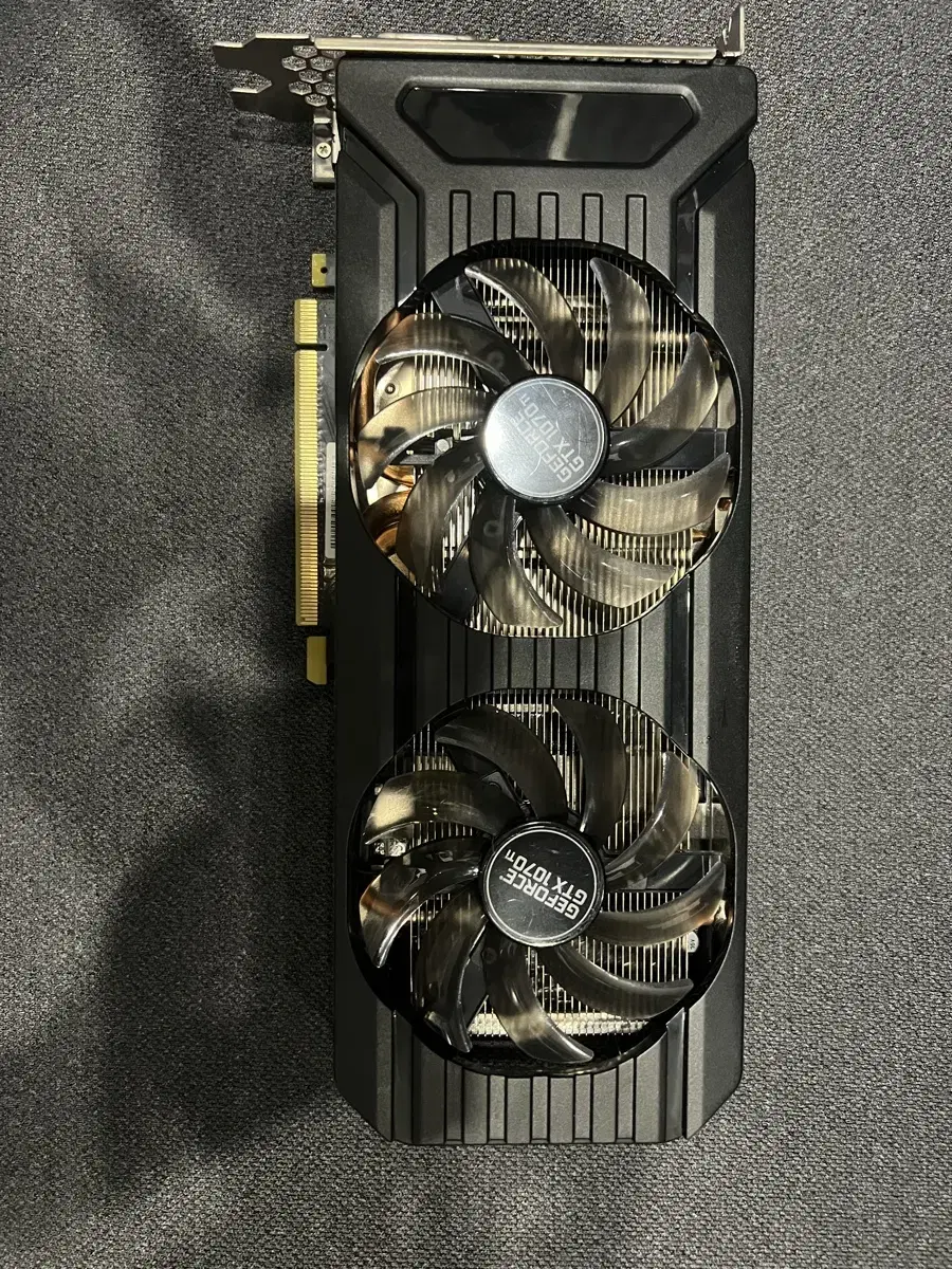 gtx 1070ti 고장난 그래픽카드.