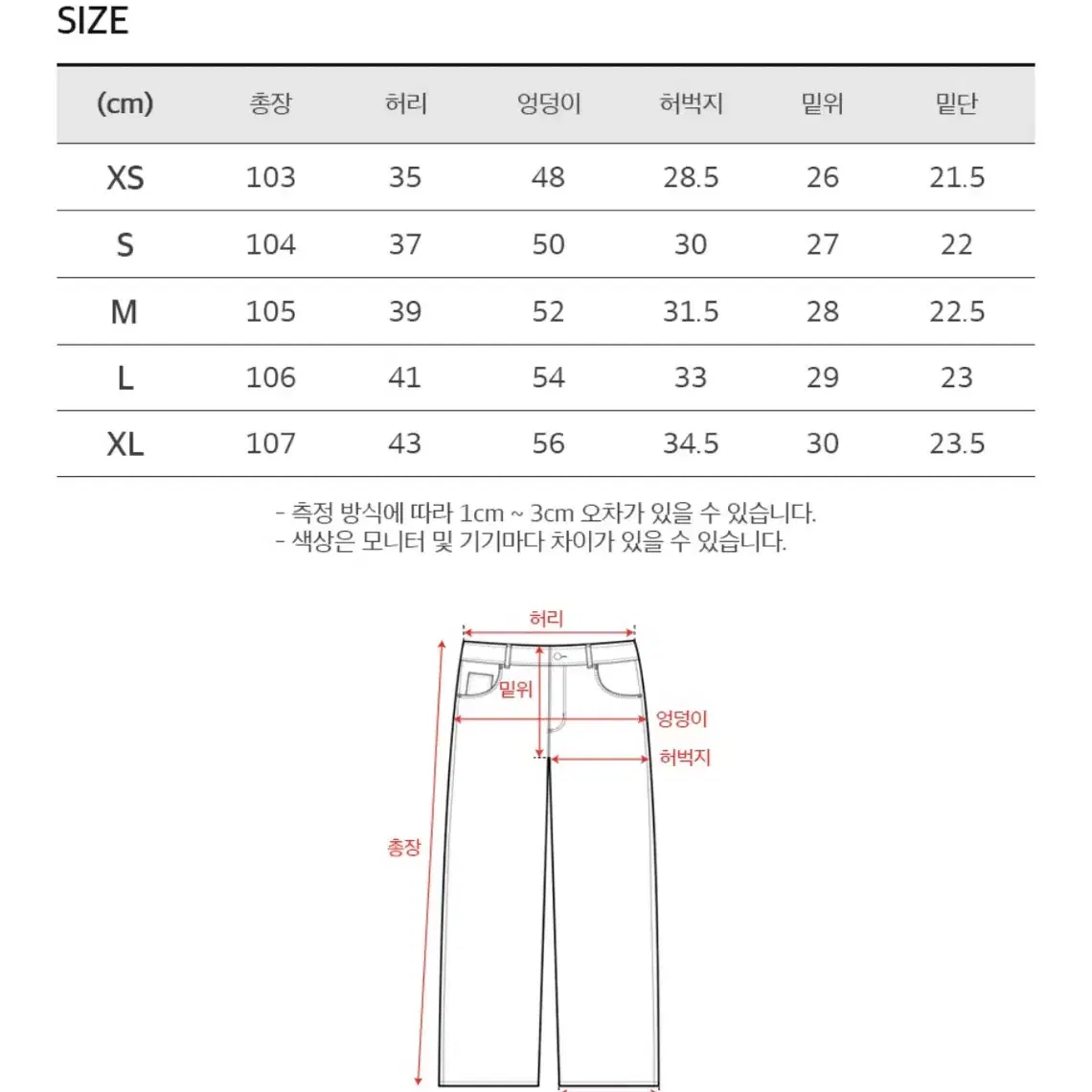 토피 와이드 데님 팬츠(딥그레이)