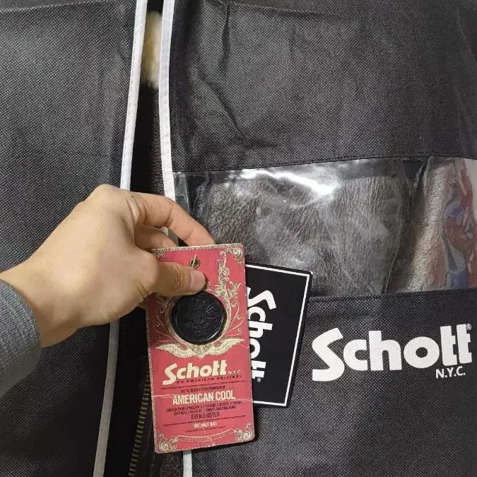 schott b-3 무스탕 257s 40