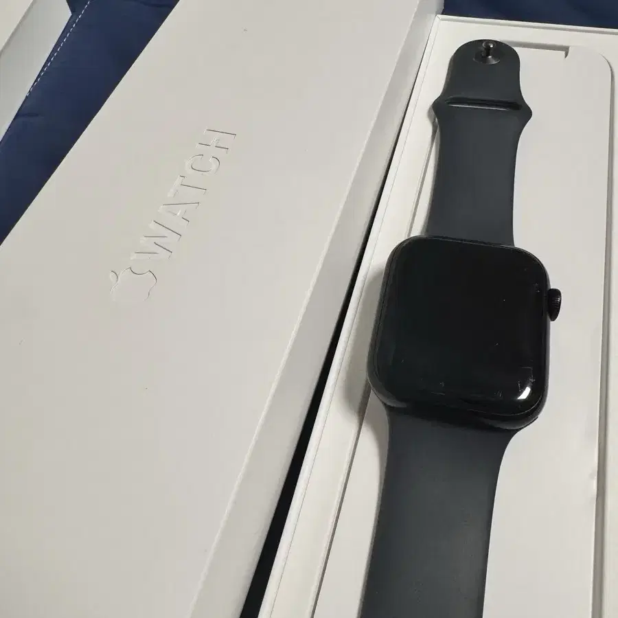 애플워치7 미드나이트 45MM Aluminum sport band