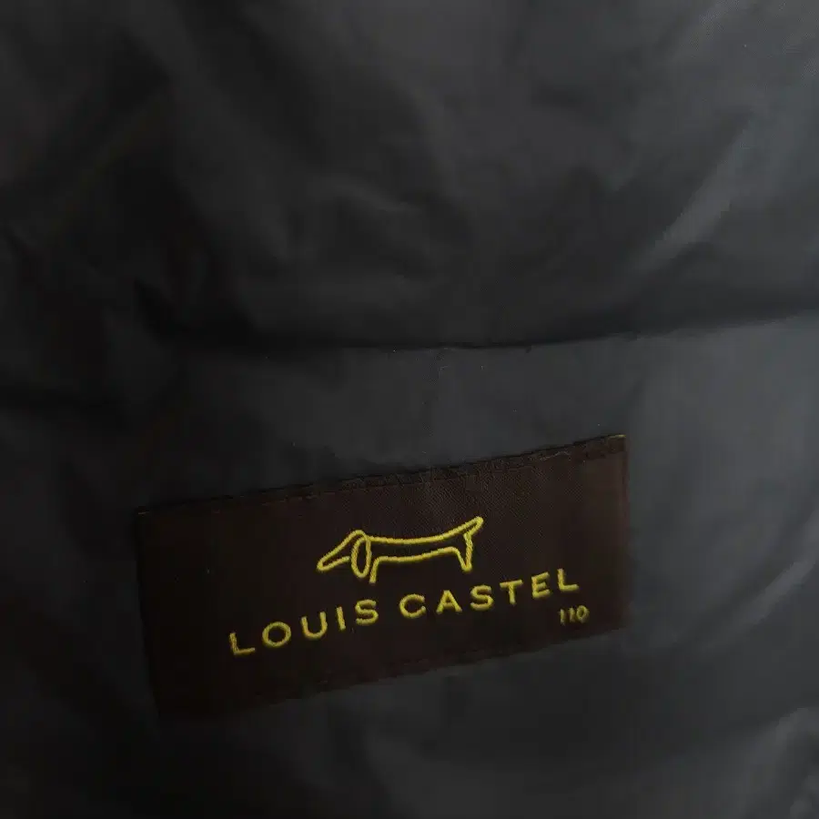 LOUIS CASTEL 라이트블랙 덕다운패딩베스트 조끼 110 XXL