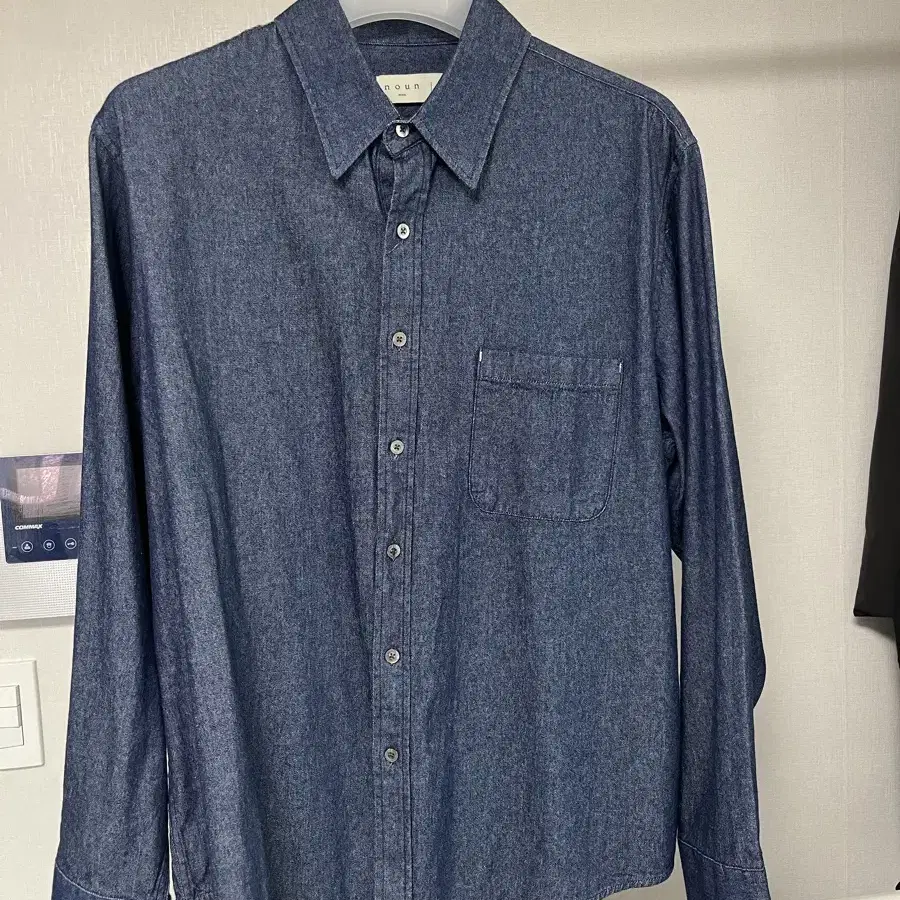 노운 daily denim shirts (blue) 1사이즈