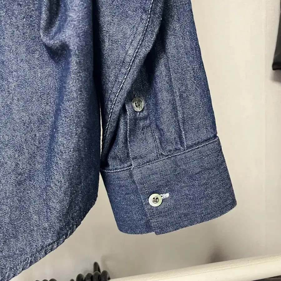 노운 daily denim shirts (blue) 1사이즈