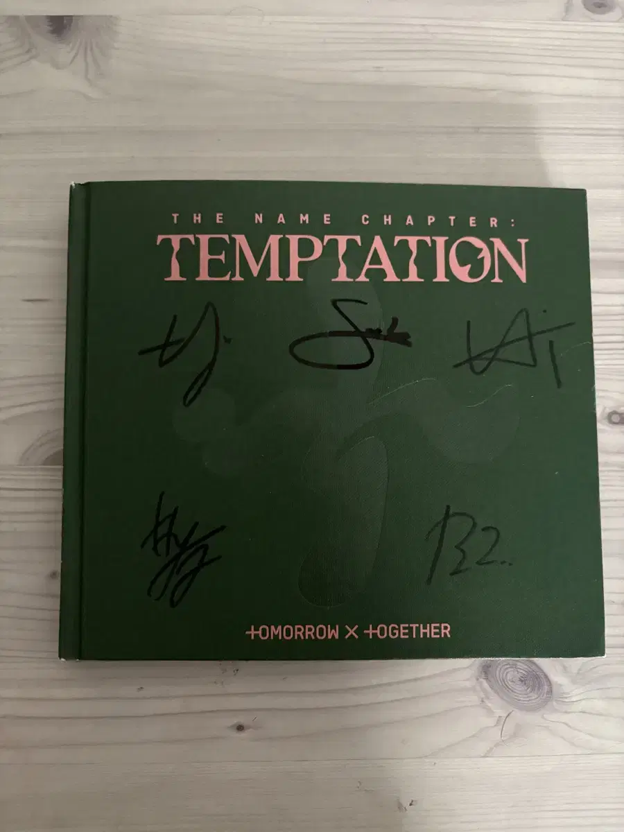 Distribution) txt Autographed album (+unsealed album, double LP)