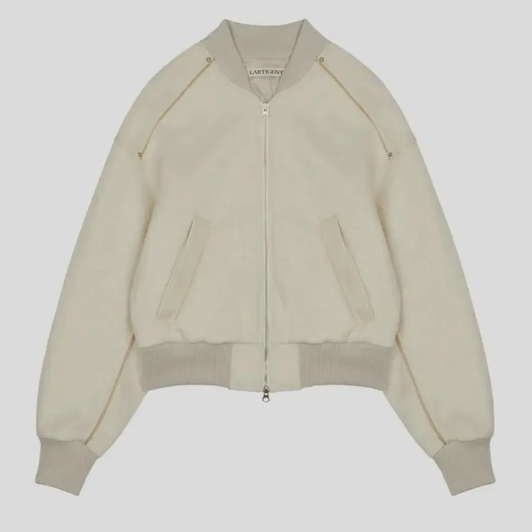 라티젠 블루종 L6 WOOL BOMBER JACKET(OATMEAL)