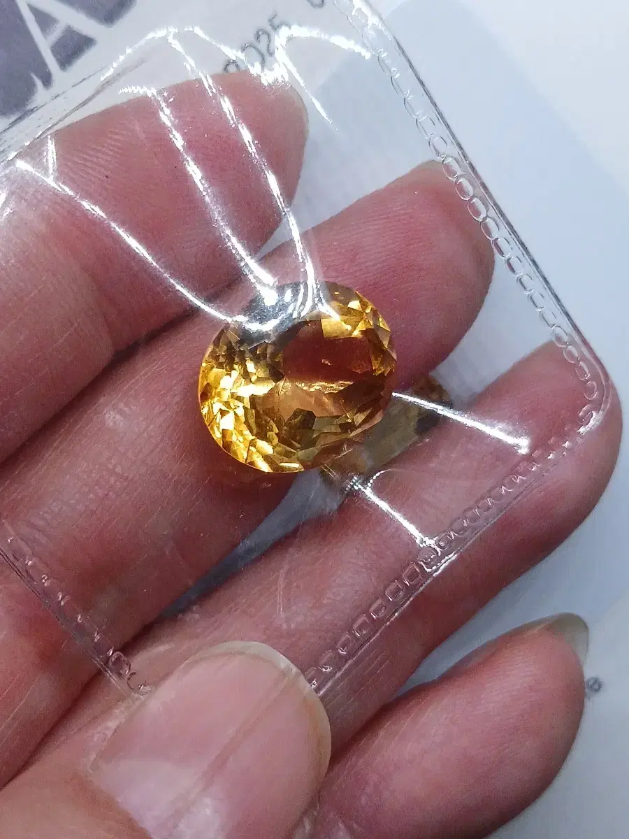 천연황수정 오벌컷 9.42ct