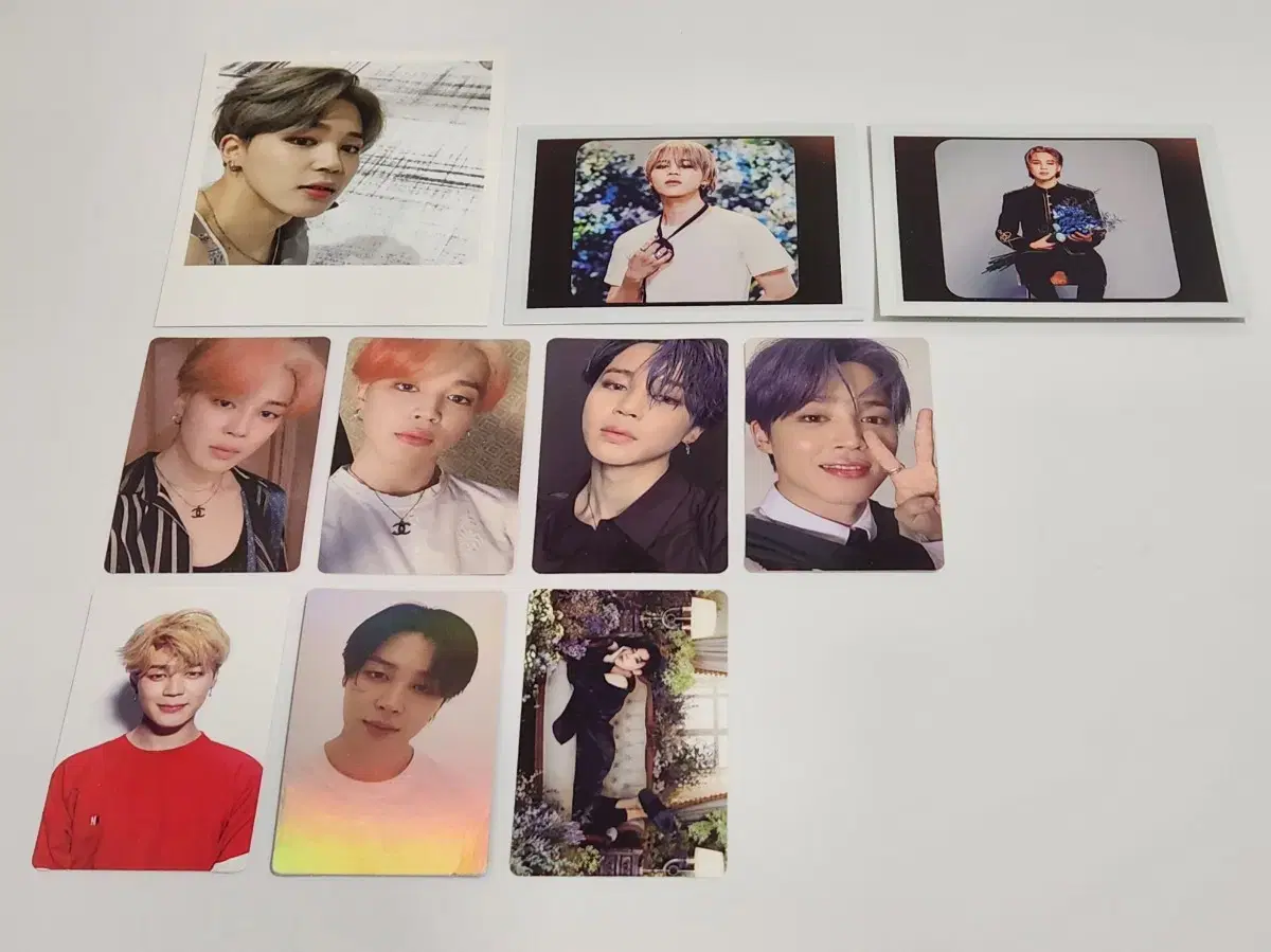 7종 방탄 지민 앨범 포카 bts jimin album photocard