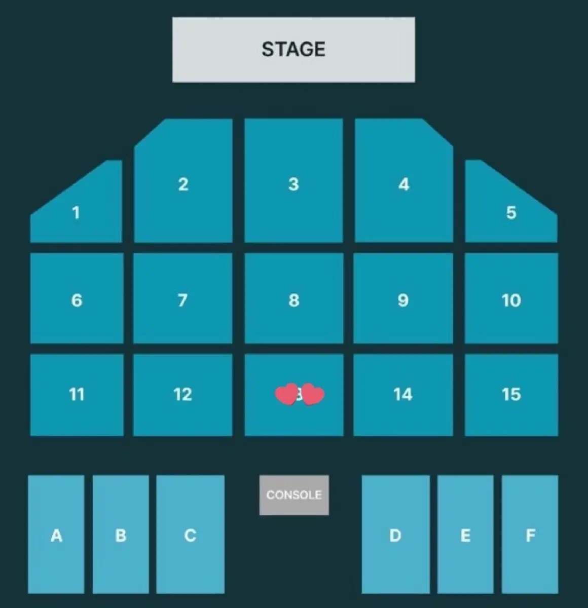 데이식스 부산 콘서트 첫콘 13구역 8열