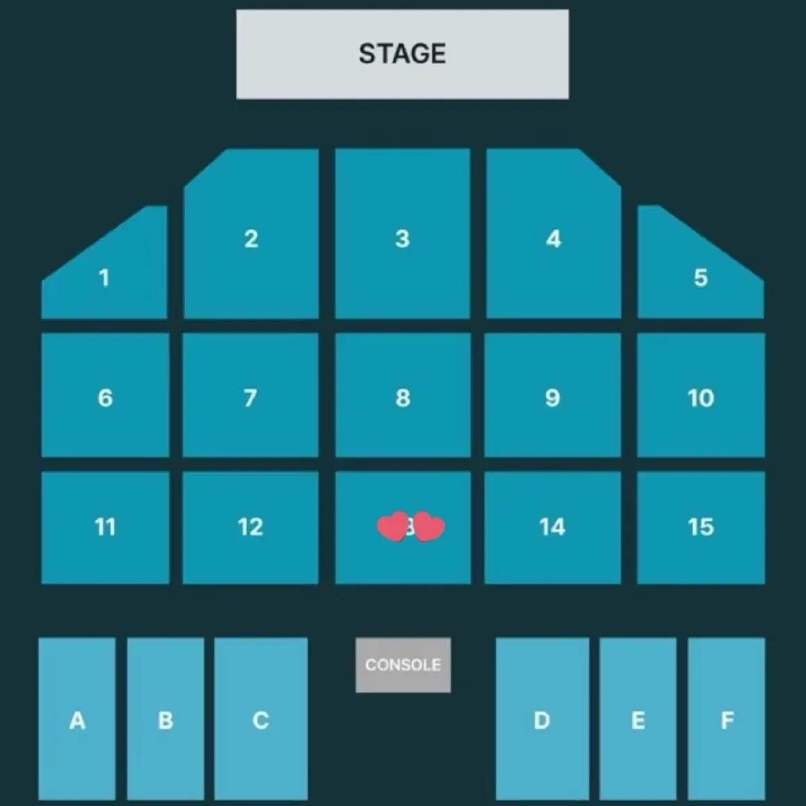 데이식스 부산 콘서트 첫콘 13구역 8열