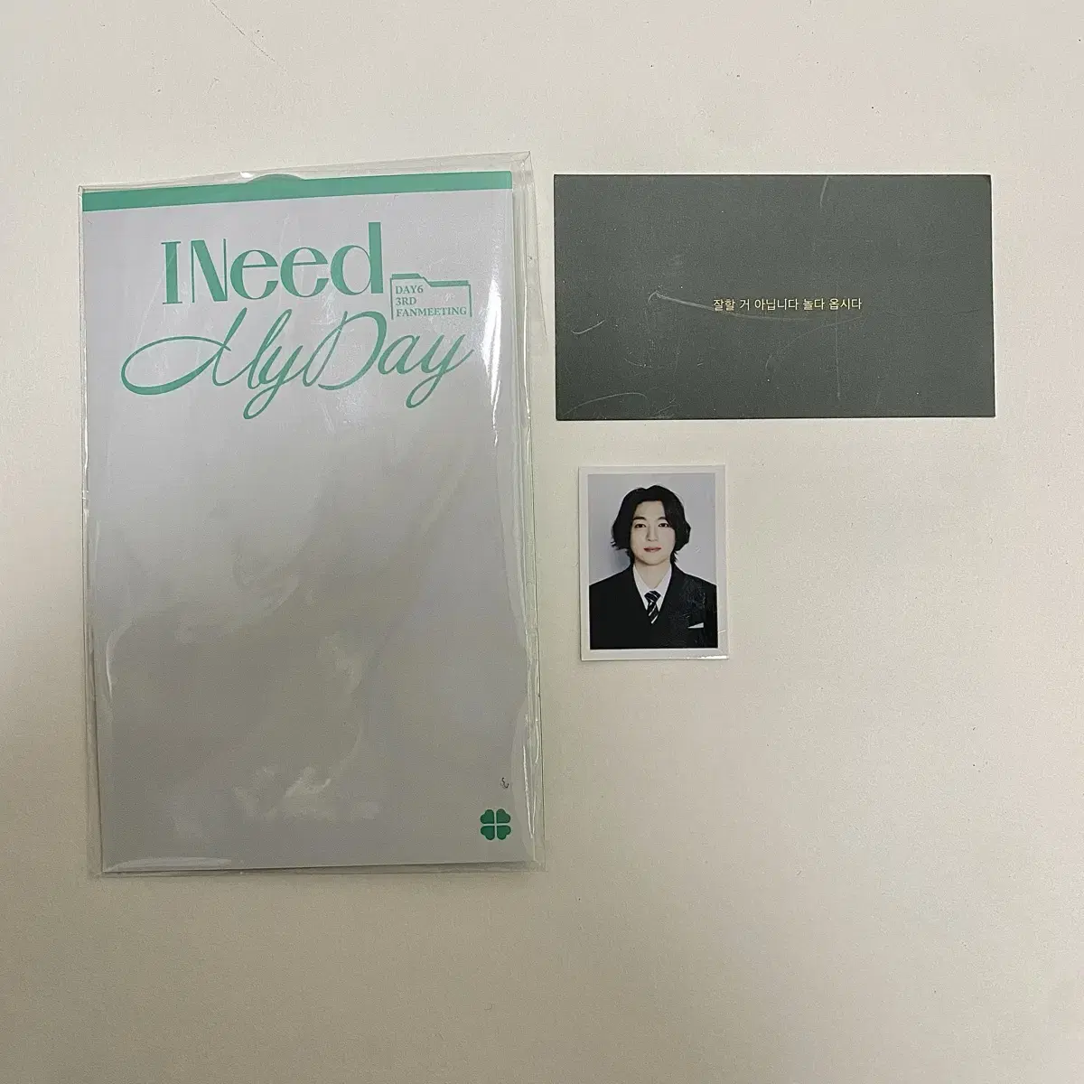 Day 6 fanmeeting Goods Sungjin Jeongsa id Photo Holder Set