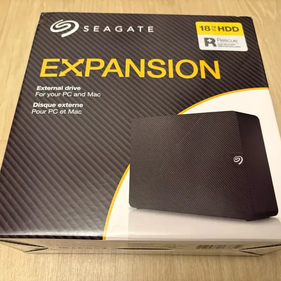 Seagate expansion 18tb 시게이트 익스펜션 18 테라