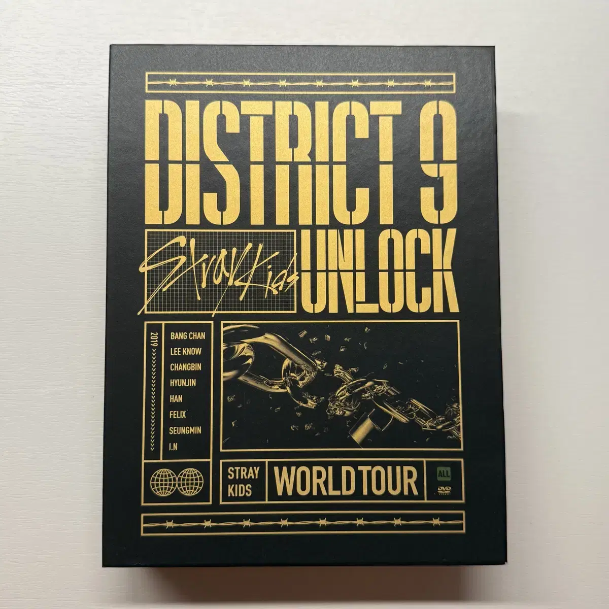 Straykids worldtour District 9 limited edition Seoul dvd DVD Album