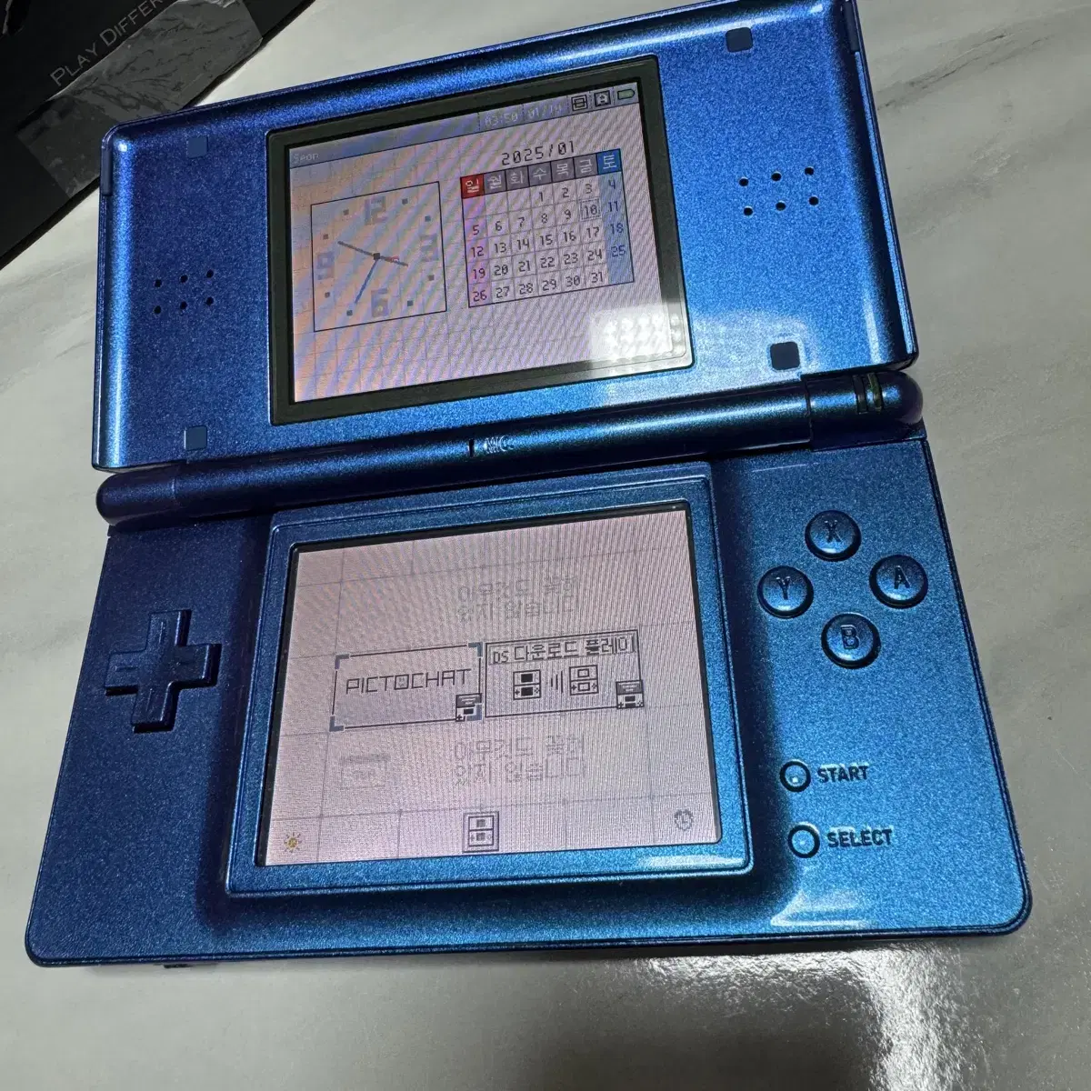 닌텐도 ds lite 메인보드빼고 전원교체+r4