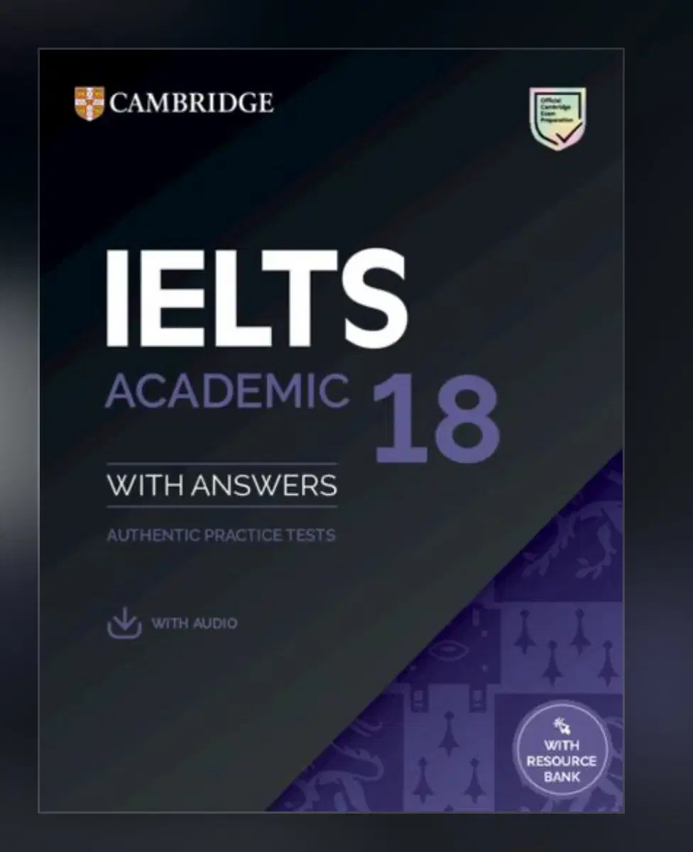 캠브릿지  아카데믹 아이엘츠 18 ielts