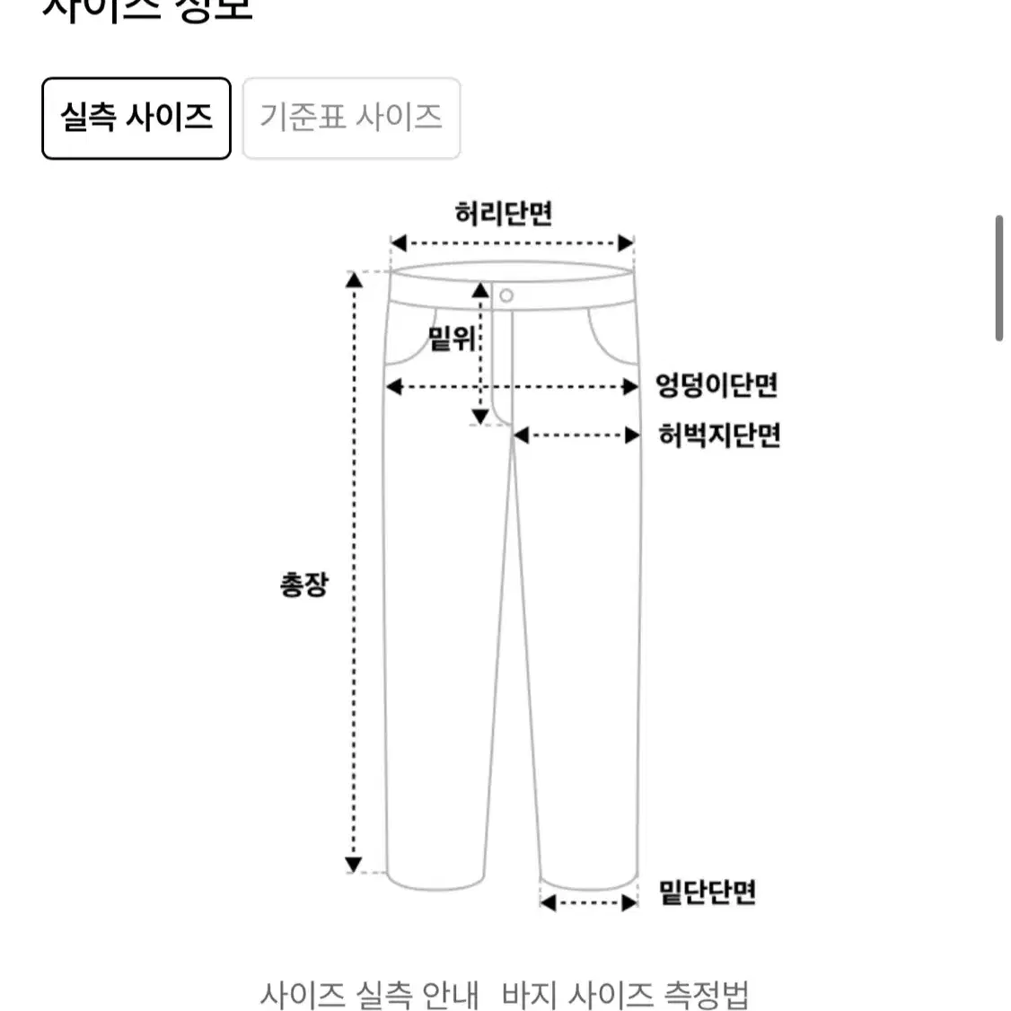 (새상품) 비터셀즈 스터드 빈티지 청바지 S