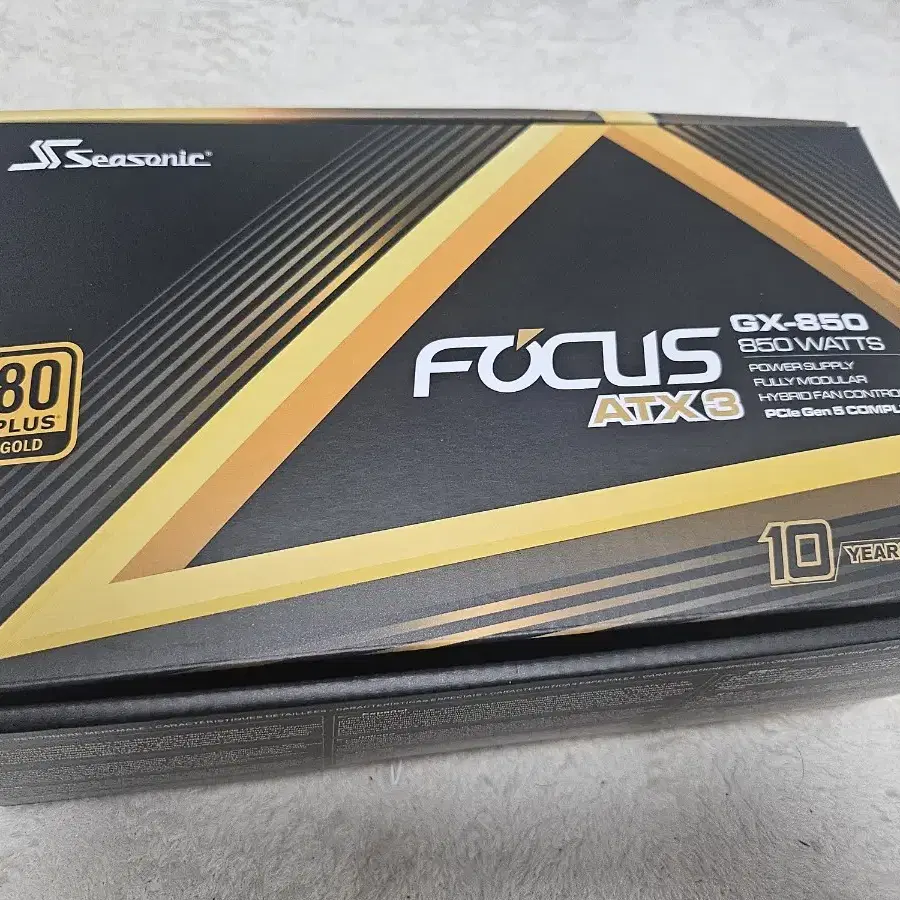 시소닉 FOCUS V4 GX-850 gold 풀모듈러 atx3.1