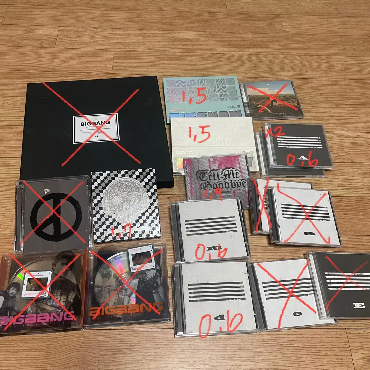 빅뱅 앨범 ( CD, DVD ,포토북 ,굿즈, 포카 )