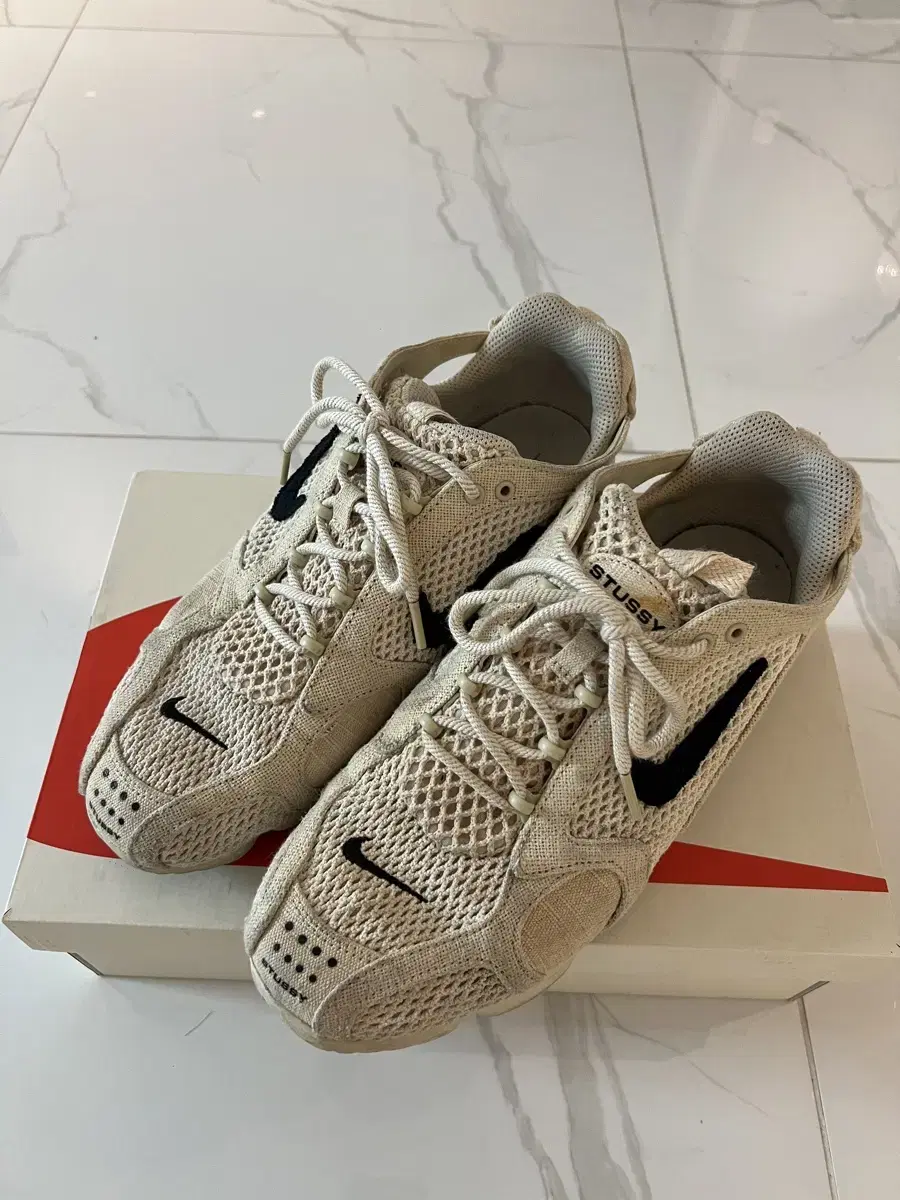 Nike Stussy Zoom Spiridon Cage 2 Posh Beige 285