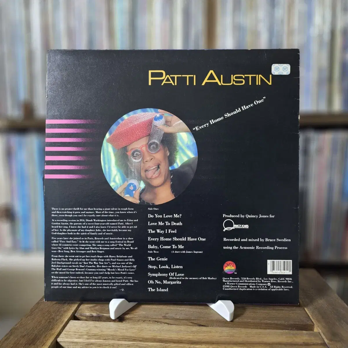 벧엘의집 (알앤비 재즈 뮤지션 패티 오스틴) Patti Austin LP