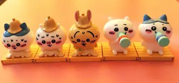 치이카와 빗쿠라타마고 (먼작귀) 배스볼 피규어 5종 세트