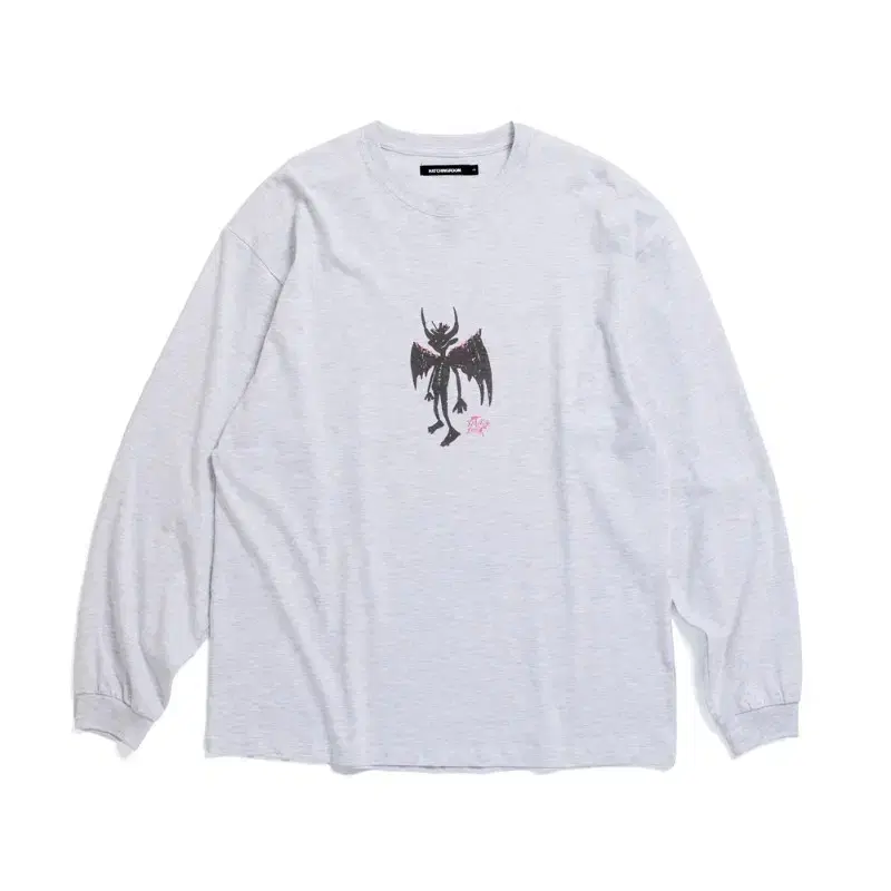 해칭룸 악마티 3사이즈 Devil Tee 1%M.Grey