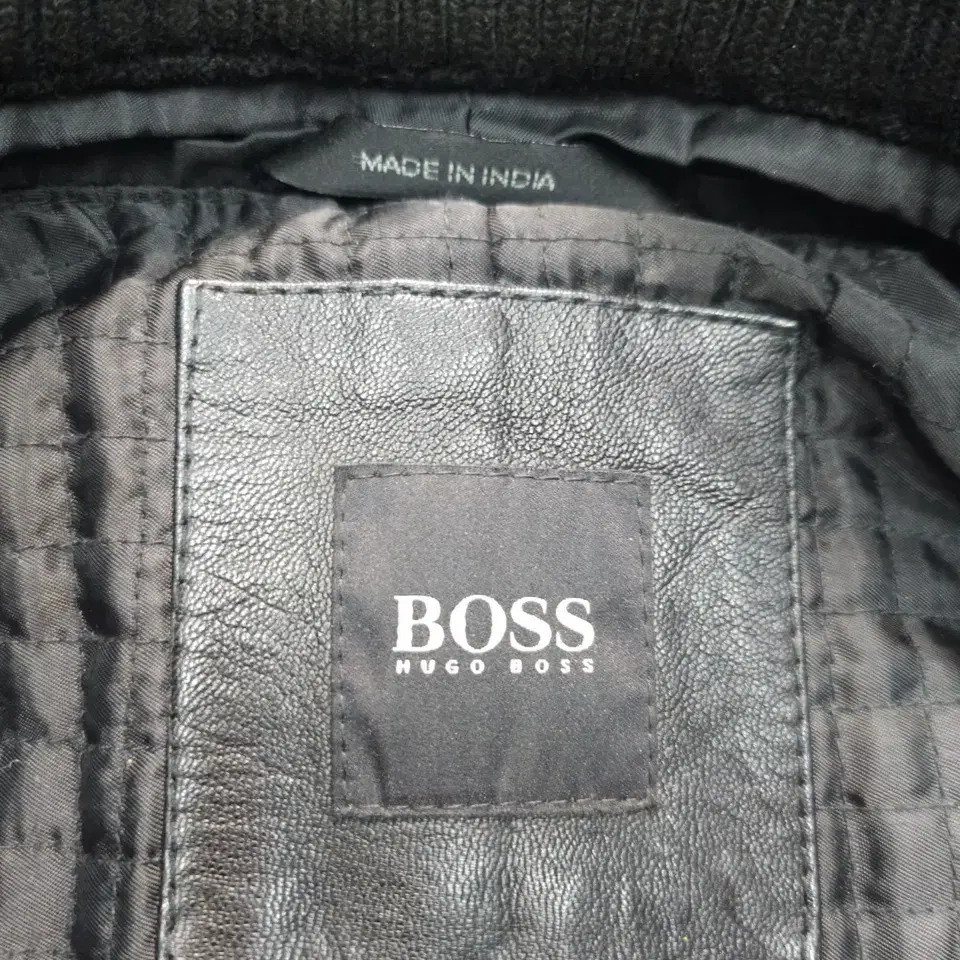 Hugo Boss 염소리얼레더자켓 105