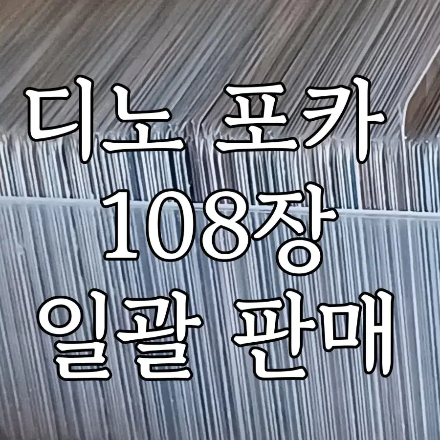 세븐틴 디노 포카 108장 일괄판매