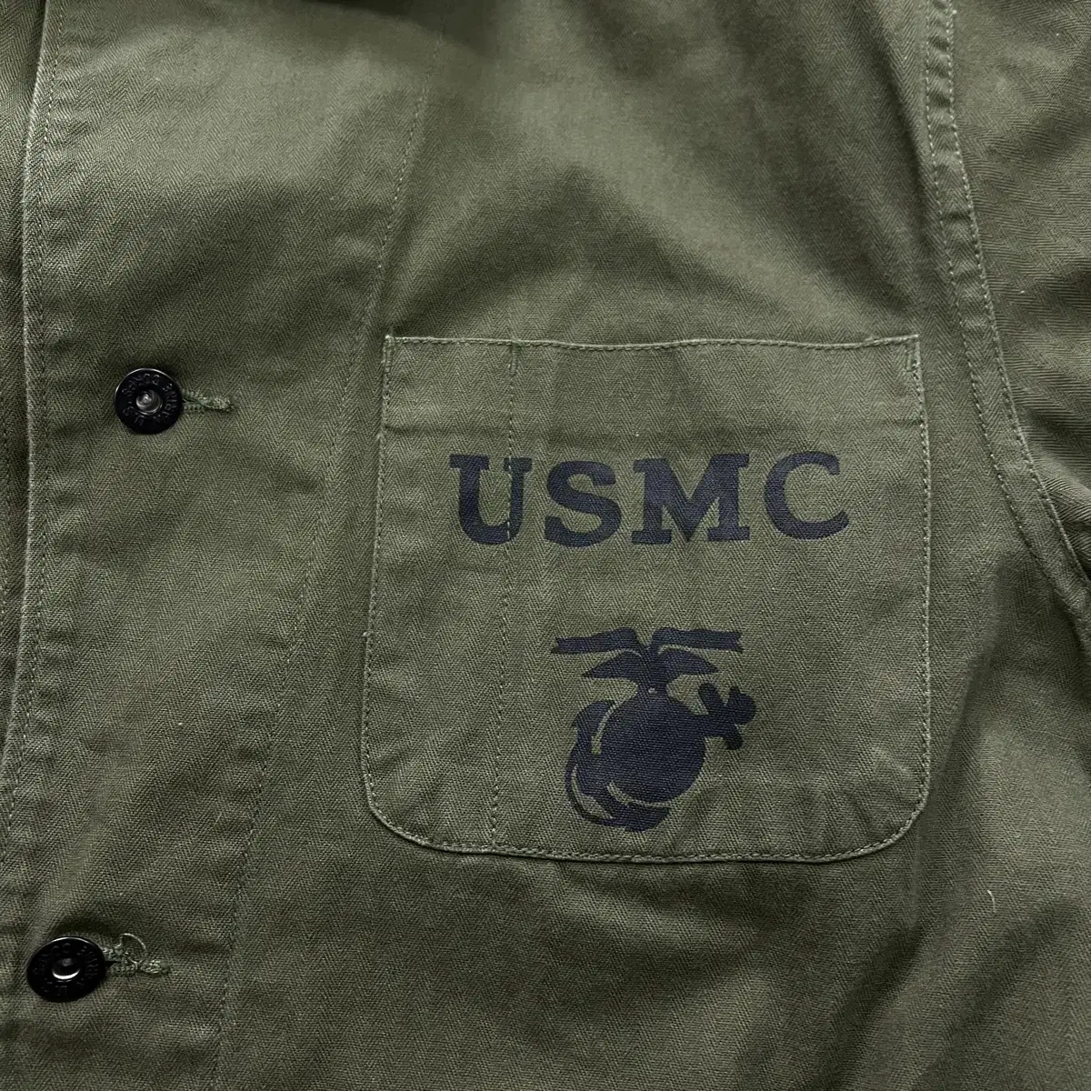 usmc 카키 bdu 자켓